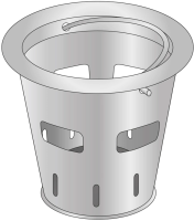 HSK Schlitzeimer vz. f. Hofablauf kurz