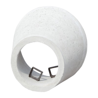 Schachthals DN 800/625 h=600 m.Eisen ähnl. DIN 4034 Teil 2