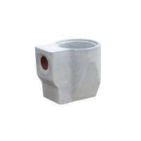 HSK Boden m.GV Teil23 KG-Muffe DN100 mit Geruchsverschluss