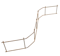 Schlangenabstandshalter 14 cm 2 m