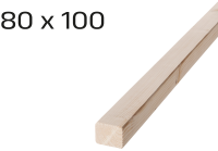 KVH NSI 80x100mm 5,0m Fichte Konstruktionsvollholz