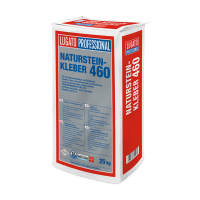 Lugato Natursteinkleber 460 25kg weißer Dünnbettmörtel