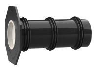 Hauff UNI Futterrohr UFR 100/240 mm mit Anspachtelflansch