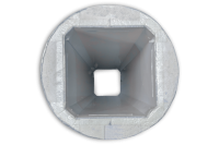 Schalrohr Viereck 240x240mm Länge: 3,0m