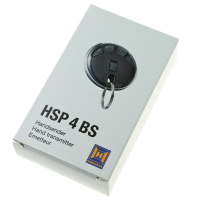 Hörmann 4-Tasten-Handsender HSP 4 BS in schwarz
