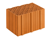 Unipor W09 Planziegel 36,5-Halbanfänger 128 x 365 x 249 mm  6DF