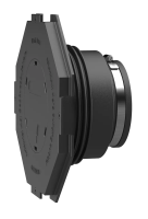 Hauff UDM 150 Uni Wanddurchführung Anspachtelflansch mit Blinddeckel,