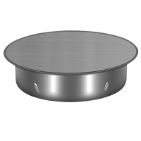 Deckel für Ofenbüchse 160x0,6mm verzinkt