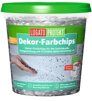 Dekor-Farbchips Lugato Protekt